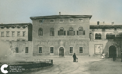 Palazzo Del Ben-Conti d'Arco in piazza Rosmini nel 1904 circa | © Fondazione Museo Civico di Rovereto / 6761_47