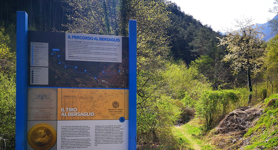 In località al Bersaglio di Ala un nuovo percorso pedonale alla scoperta del territorio