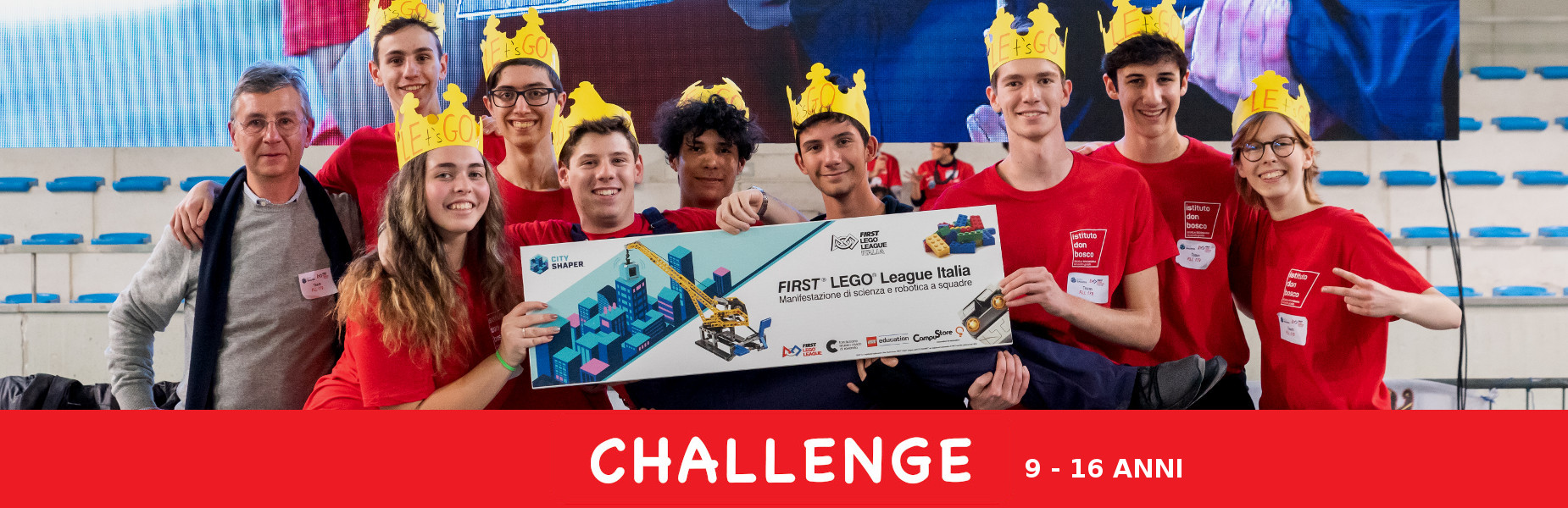 FIRST® LEGO® League è il campionato di robotica a squadre per bambini e ragazzi fino a 16 anni