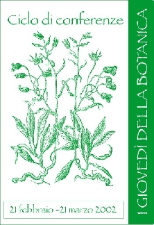 giovedì della Botanica 2002