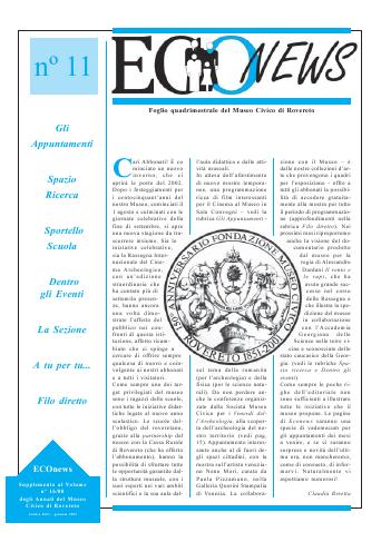 EcoNews n.11 - copertina